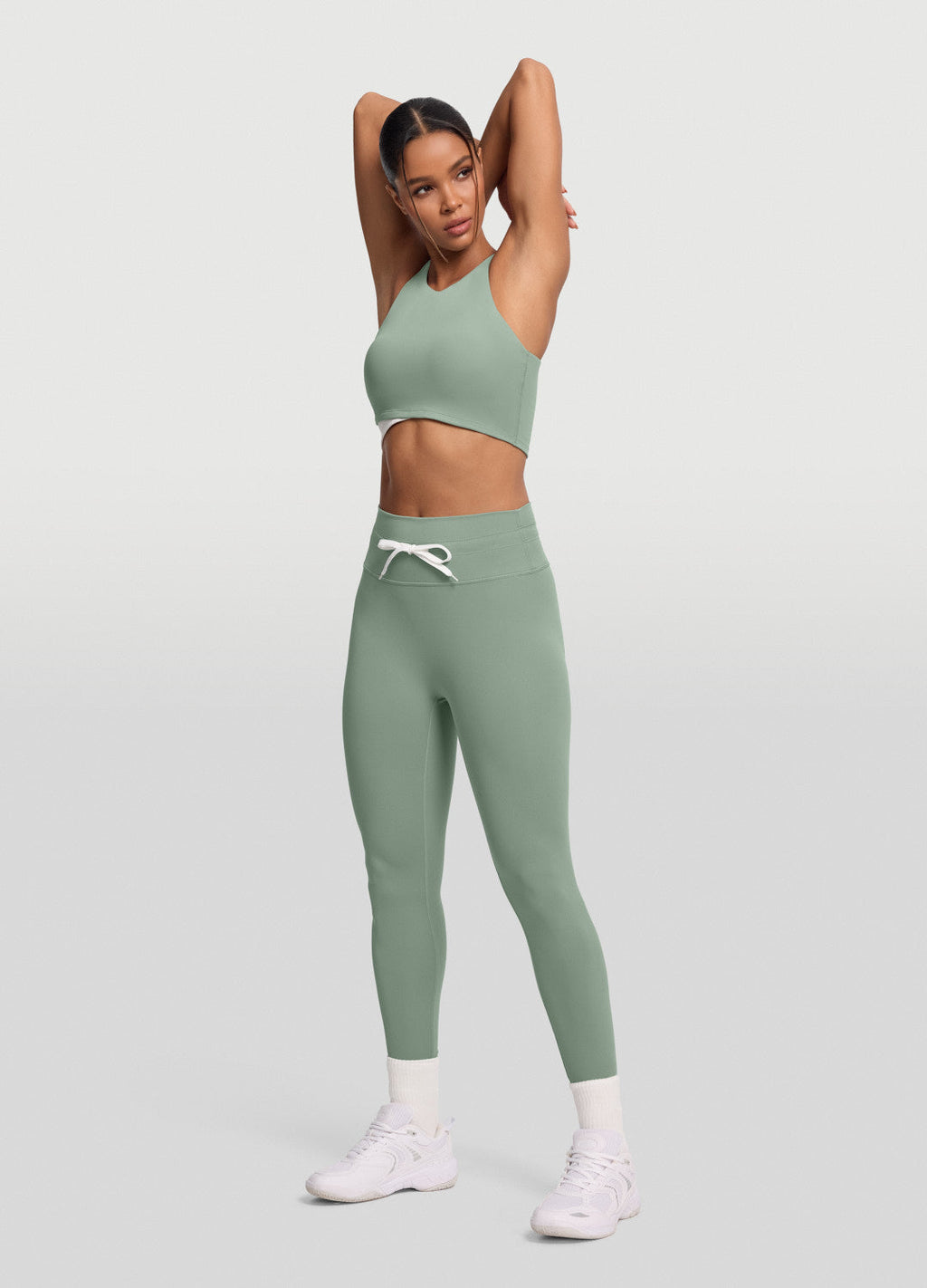Sleek Drawstring Leggings