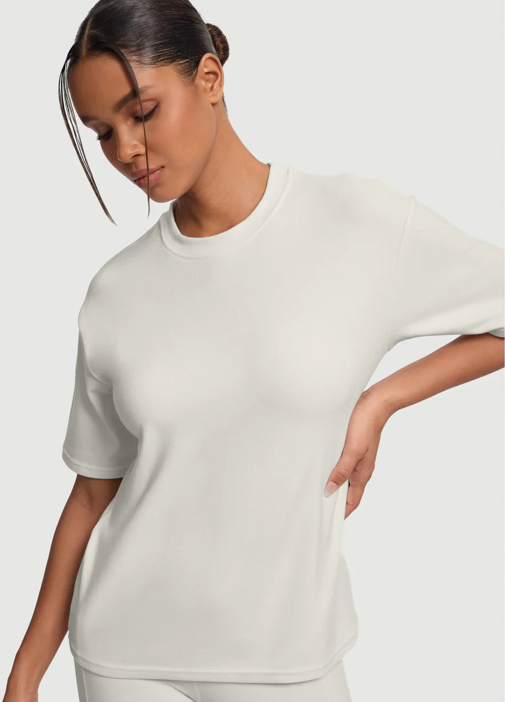 Zip Jacket & Relaxed Tee Set