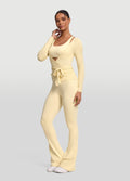 Seamless Pilates Wrap Top
