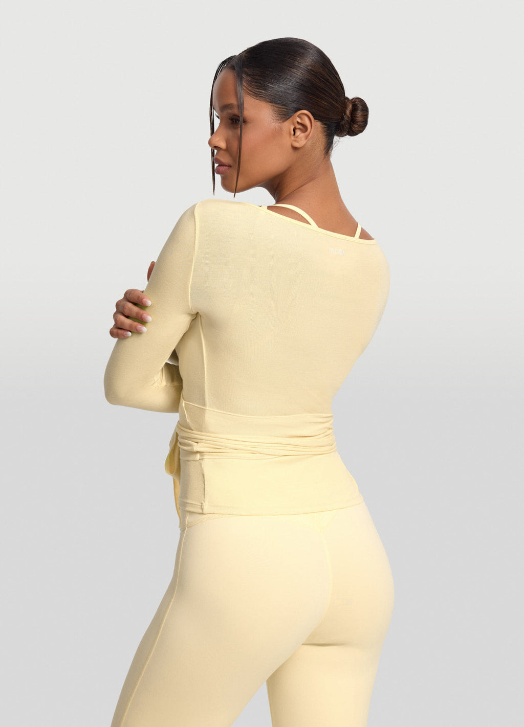 Seamless Pilates Wrap Top