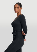 Seamless Pilates Wrap Top