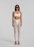 Semi-Sheer High-Rise Leggings