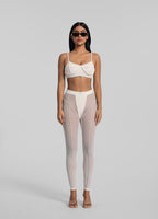 Semi-Sheer High-Rise Leggings