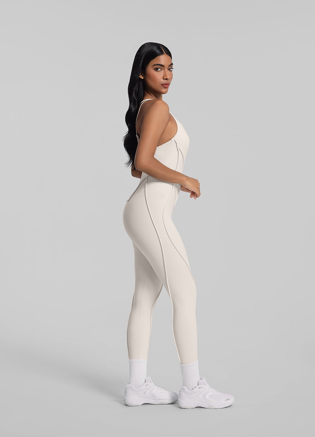 Strappy Back Catsuit