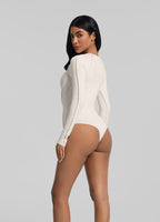 V-Panel Mesh Bodysuit