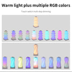 RGB LED Bedside Lamp with Touch Control