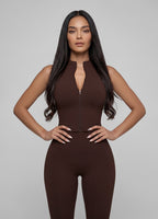 Sculpt Zip Crop Vest