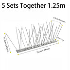 Outdoor Stainless Bird Repeller Spikes