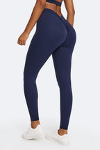 Ruched High-Waisted Leggings