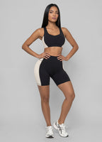 Two-Tone Contour Bra Top
