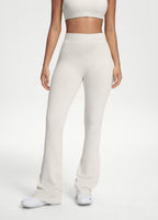Scrunch Back Flared Leggings