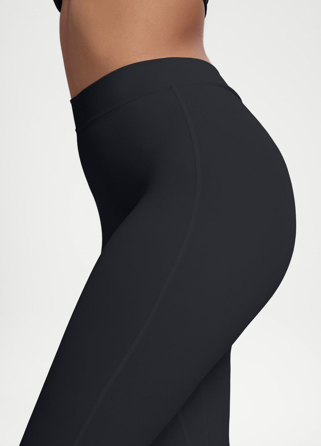 Scrunch Back Flared Leggings