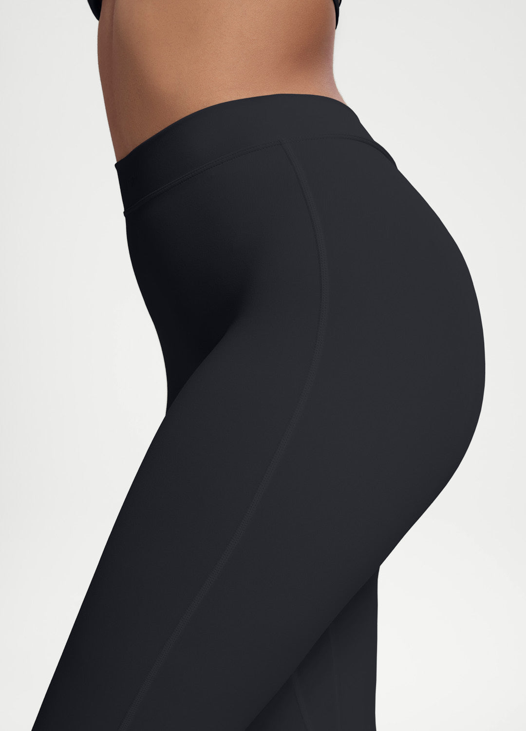 Scrunch Back Flared Leggings