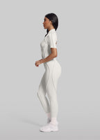 Short Sleeve Full-Length Catsuit