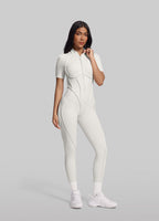 Short Sleeve Full-Length Catsuit