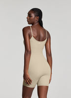 Sleeveless One-Piece Bodysuit