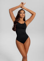 Seamless Strap Tummy-Control Full Body Shaper Bodysuit