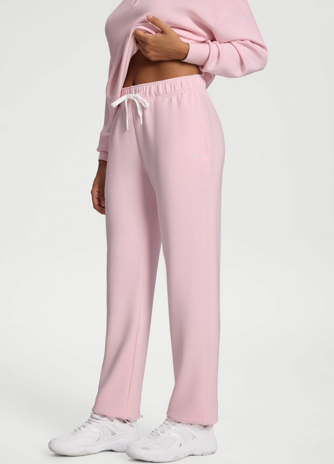 Soft Straight-Leg Sweatpants