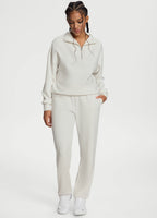 Soft Straight-Leg Sweatpants