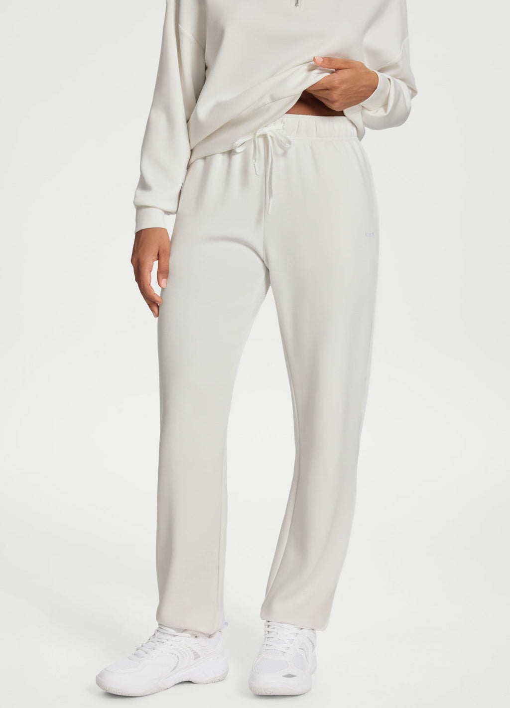 Soft Straight-Leg Sweatpants