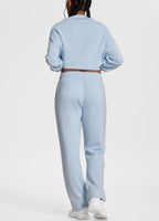 Soft Straight-Leg Sweatpants