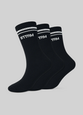 Unisex Half-Crew Socks 3-Pack