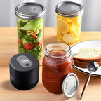 Vacuum-Sealed Jars