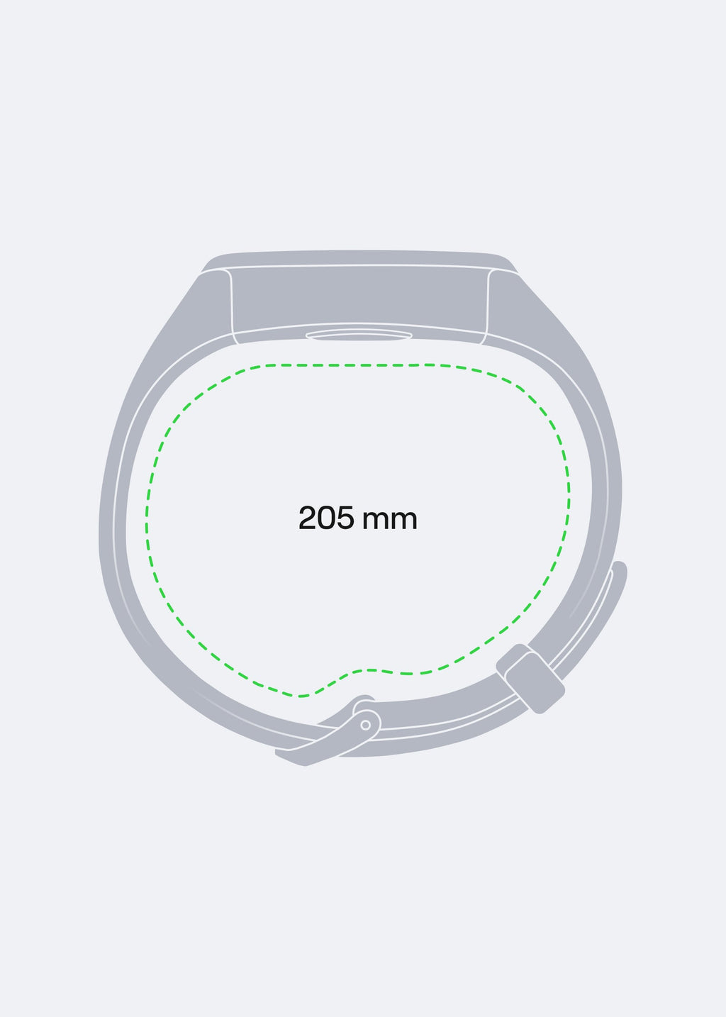 Red BetterMe Band Strap