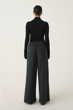 Wide Leg Track Bottom