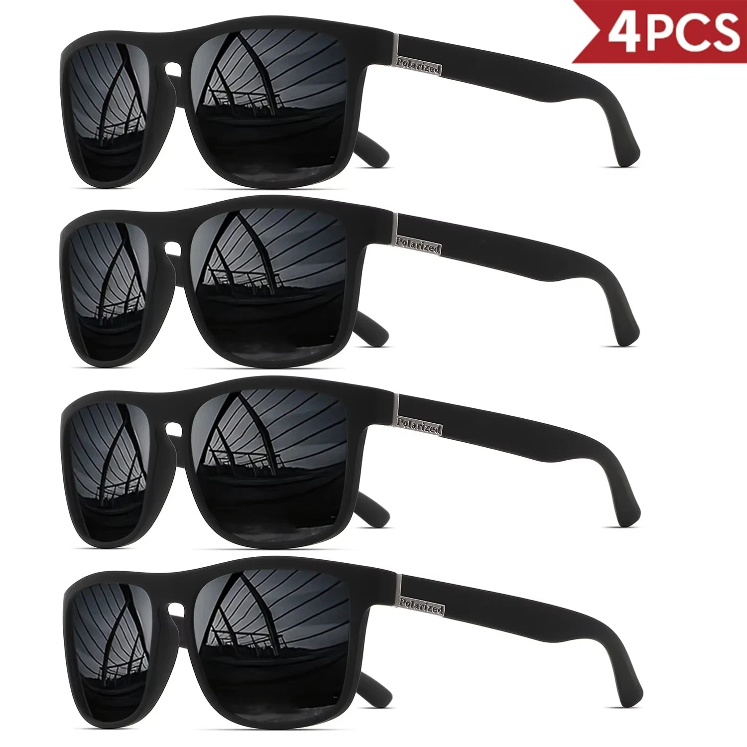 Classical Square Polarized Sports Sunglasses Unisex