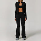 2/3PCS Yoga Suit Sports Set Gym Set Women Tracksuit Running Workout Clothes Long Sleeve Sports Bra Athletic Wear Yoga Clothing