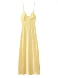 Women Sexy Solid Pleated Strapless Dress Lady Chic Off-shoulder Backless High Waist Split Dresses 2026 Summer Evening Party Gown