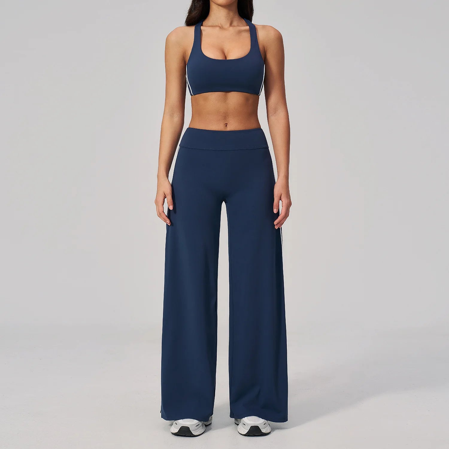 Sport Yoga Set 2PCS Fitness Suit Women Tracksuit Yoga Outfits Gym Clothes Female Short Sleeves Running Workout Set Yoga Clothing