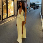 Summer Cover Ups Women Swimsuit Spaghetti Strap Sleeveless Robes Bathing Suit 2025 New Print Beach Holiday Maxi Dresses Cover-Up