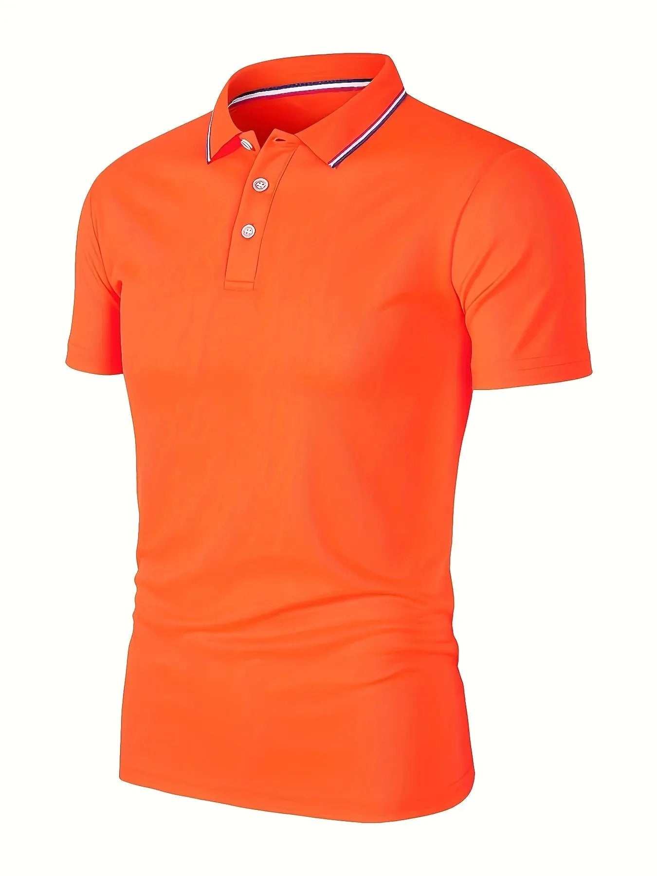 Breathable Casual Polo Shirt for Men