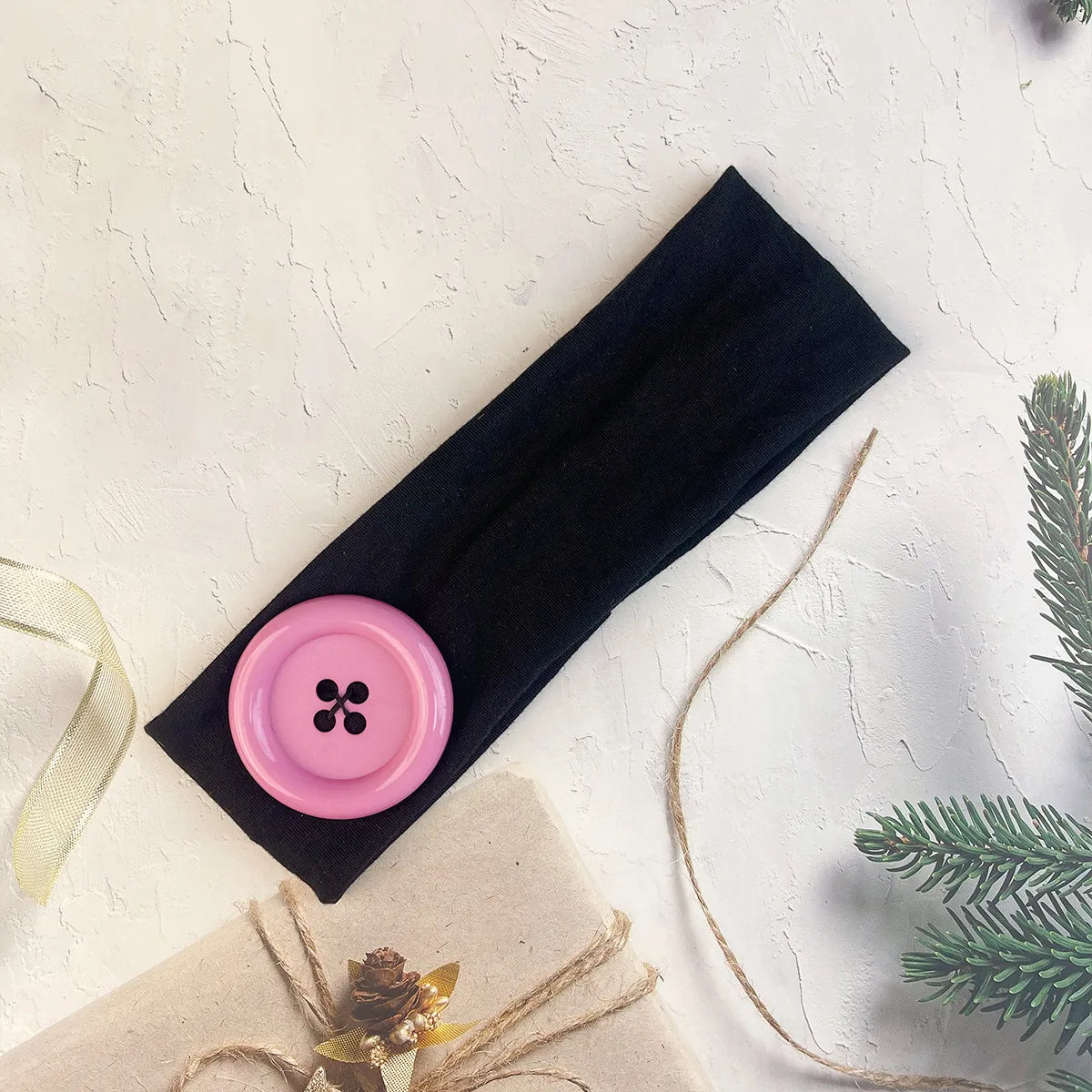Y2K Retro Boho Breeze Wind Dot Stretch Women's Hairbands Korean Ins Fashion Wide Headbands Yoga Sports Dating Hair Accessories