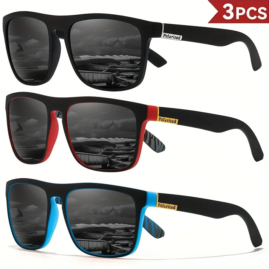 Classical Square Polarized Sports Sunglasses Unisex