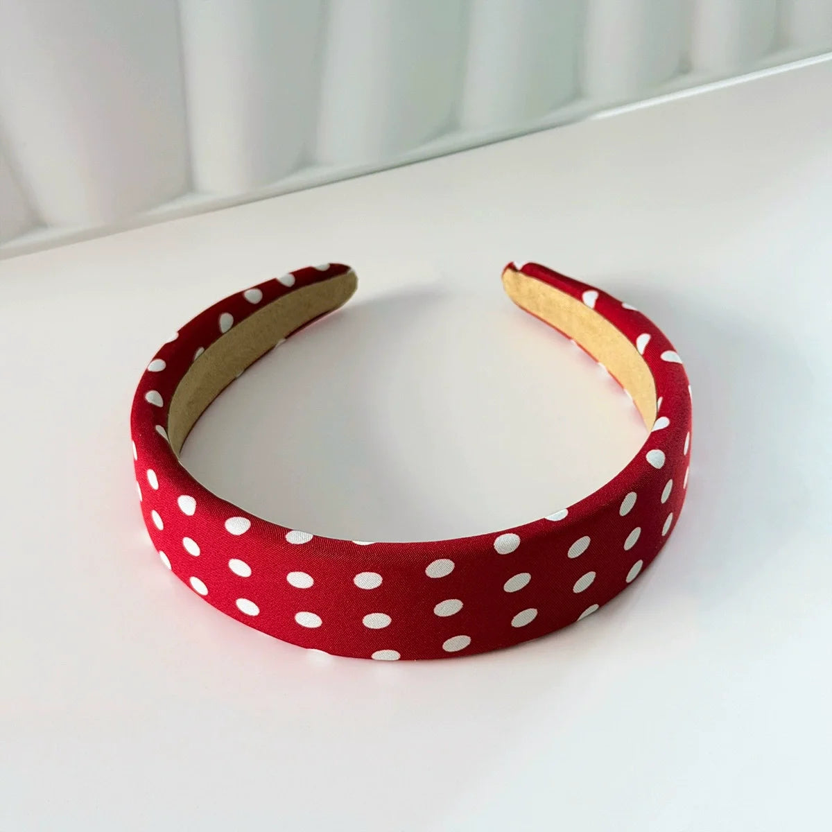 Y2K Retro Boho Breeze Wind Dot Stretch Women's Hairbands Korean Ins Fashion Wide Headbands Yoga Sports Dating Hair Accessories