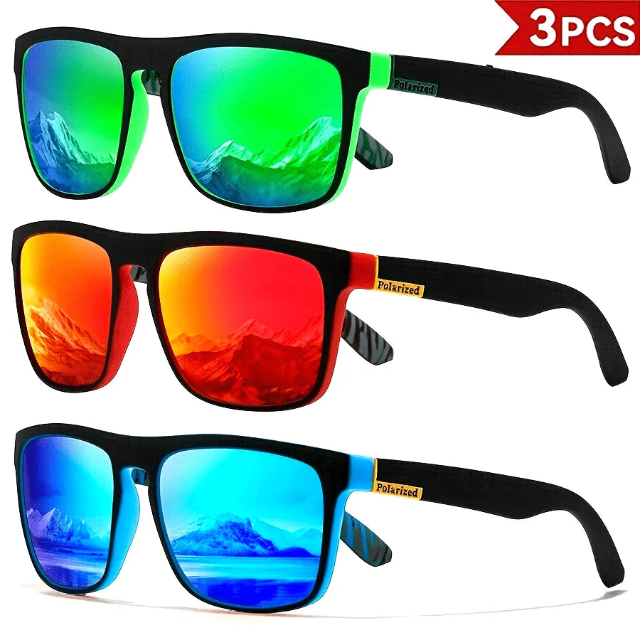 Classical Square Polarized Sports Sunglasses Unisex