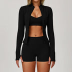 2/3PCS Yoga Suit Sports Set Gym Set Women Tracksuit Running Workout Clothes Long Sleeve Sports Bra Athletic Wear Yoga Clothing