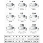 HNSP 316L Stainless Steel Rectangle Blank Seal Ring For Men DIY Signet Ring Finger Jewelry Accessories
