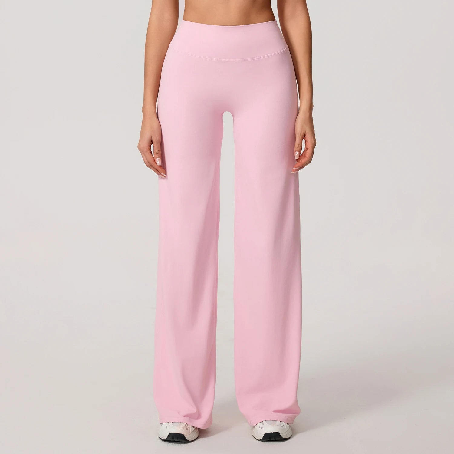 New Summer High Waist Wide-Leg Yoga Joggers Women's Autumn Casual Outdoor Sweatpants Female Straight Tracksuit Bottoms