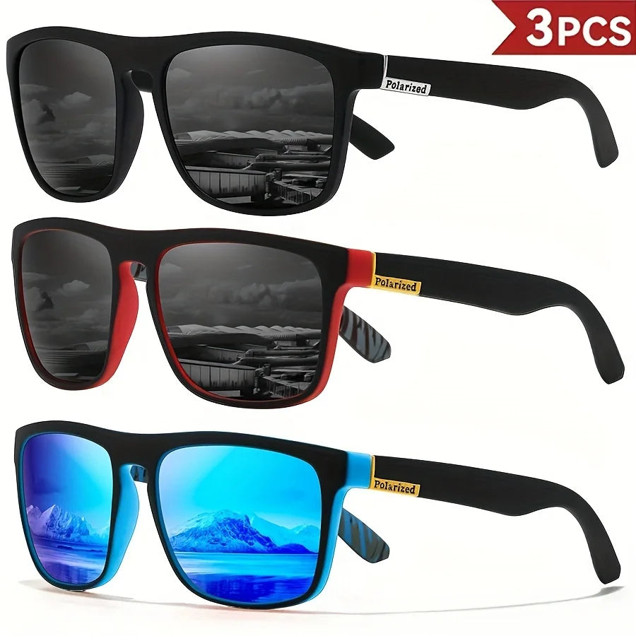 Classical Square Polarized Sports Sunglasses Unisex