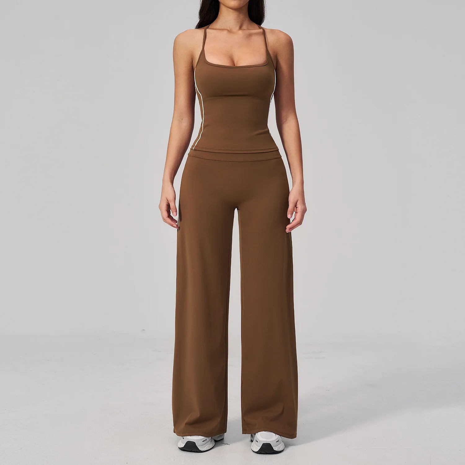 Sport Yoga Set 2PCS Fitness Suit Women Tracksuit Yoga Outfits Gym Clothes Female Short Sleeves Running Workout Set Yoga Clothing