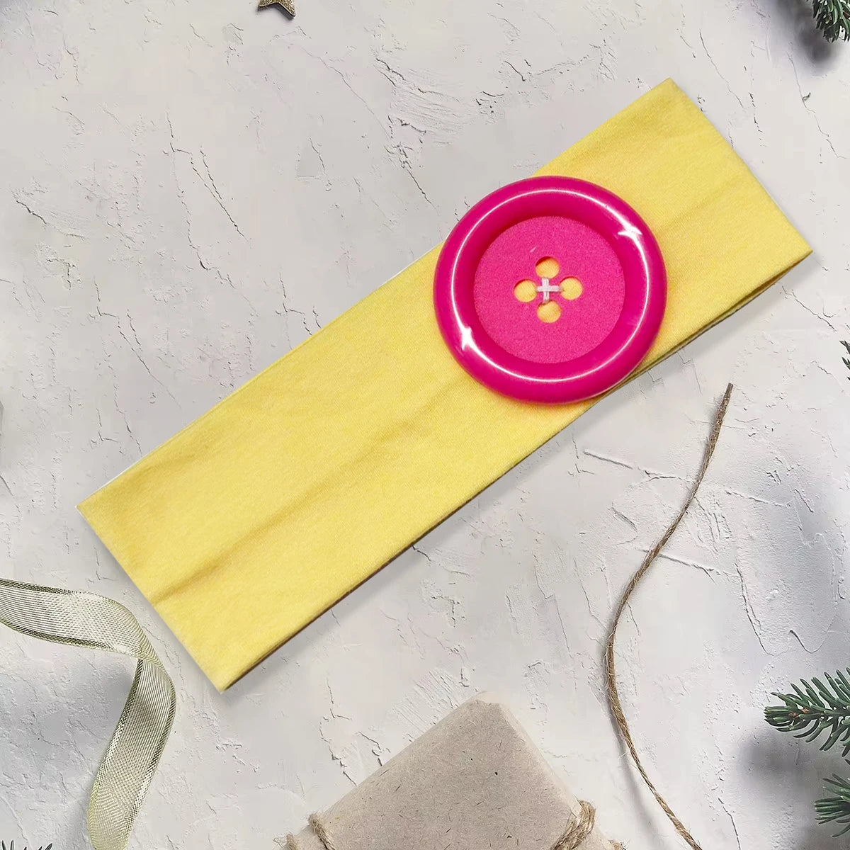 Y2K Retro Boho Breeze Wind Dot Stretch Women's Hairbands Korean Ins Fashion Wide Headbands Yoga Sports Dating Hair Accessories