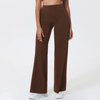 New Summer High Waist Wide-Leg Yoga Joggers Women's Autumn Casual Outdoor Sweatpants Female Straight Tracksuit Bottoms
