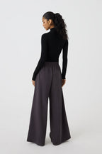 Wide Leg Track Bottom