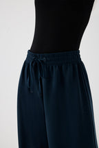 Wide Leg Track Bottom