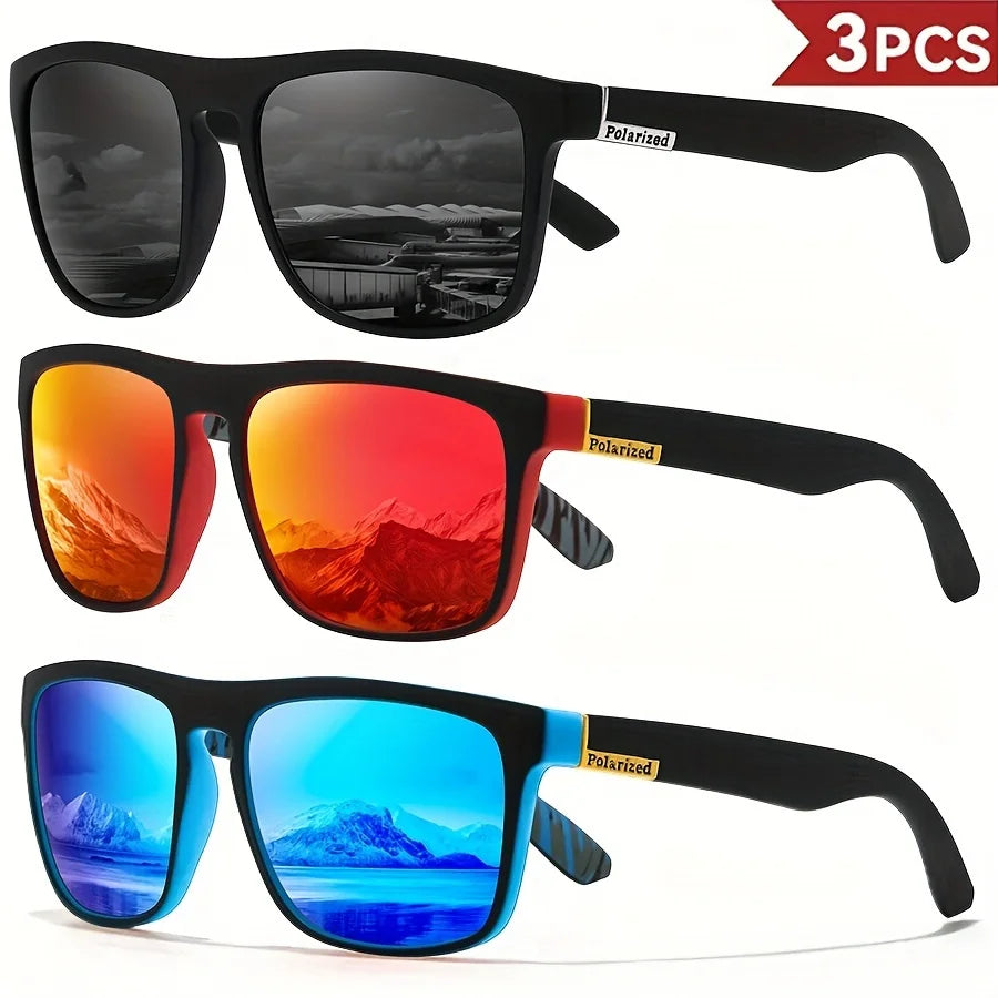 Classical Square Polarized Sports Sunglasses Unisex