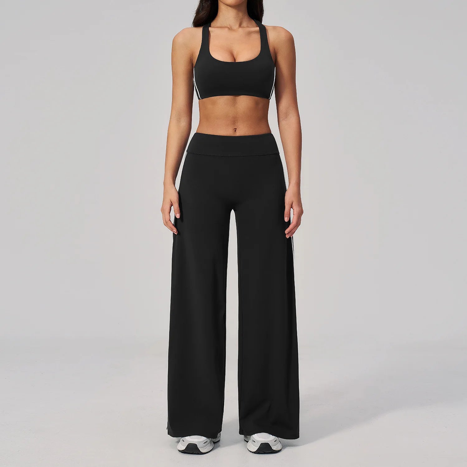 Sport Yoga Set 2PCS Fitness Suit Women Tracksuit Yoga Outfits Gym Clothes Female Short Sleeves Running Workout Set Yoga Clothing